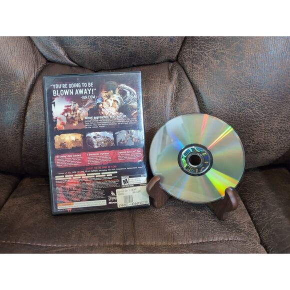Gears of War 2 (Xbox 360, 2008) – Complete w/ Manual CIB - Picture 2 of 2